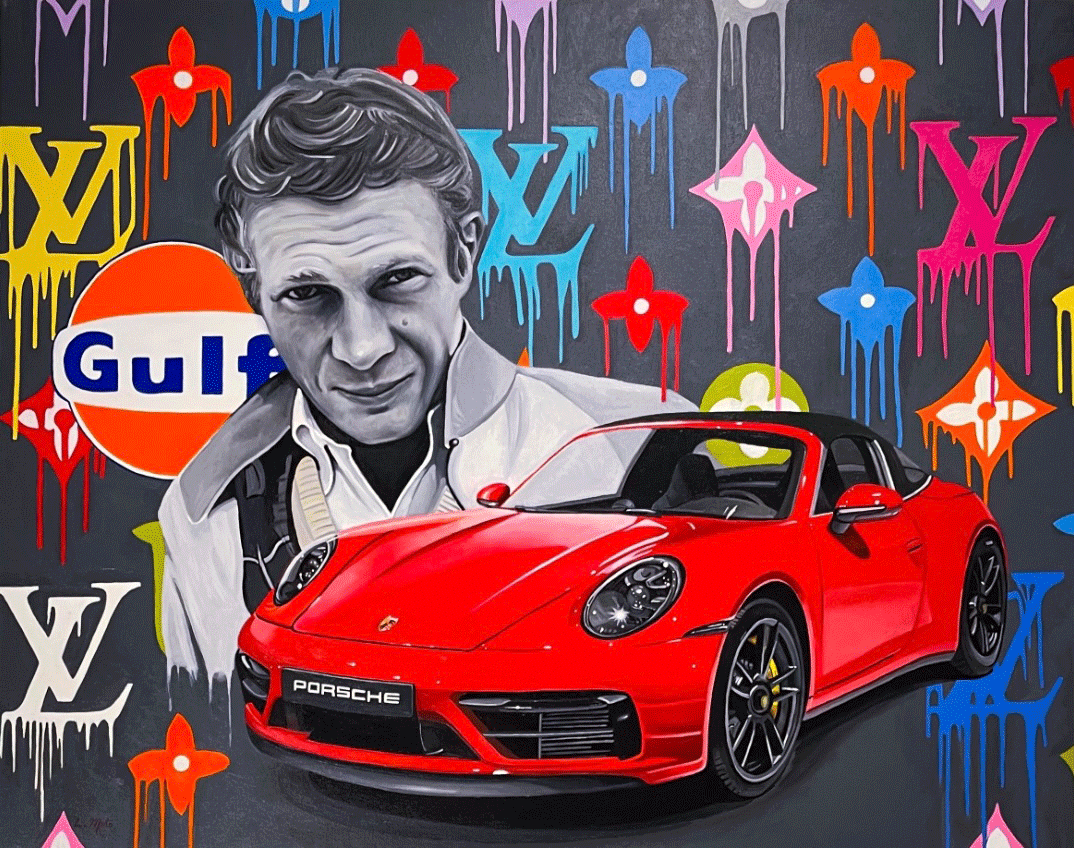 Luigi Muto "Porsche Rot Gulf"