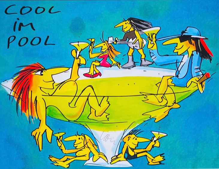 Udo Lindenberg "Cool im Pool"