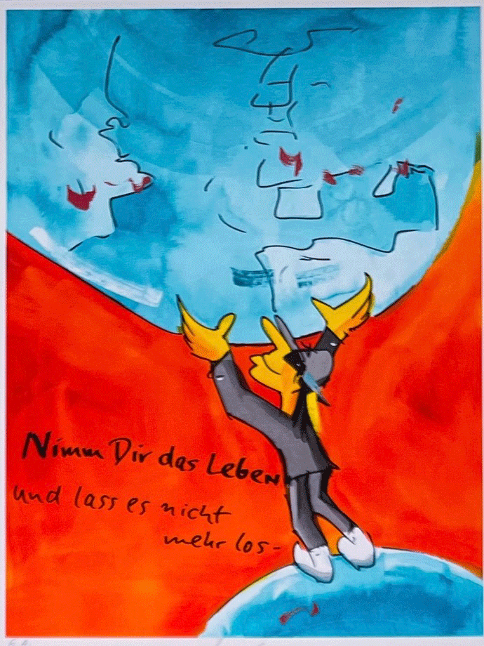 Udo Lindenberg "Nimm dir das Leben und lass es nicht mehr los"