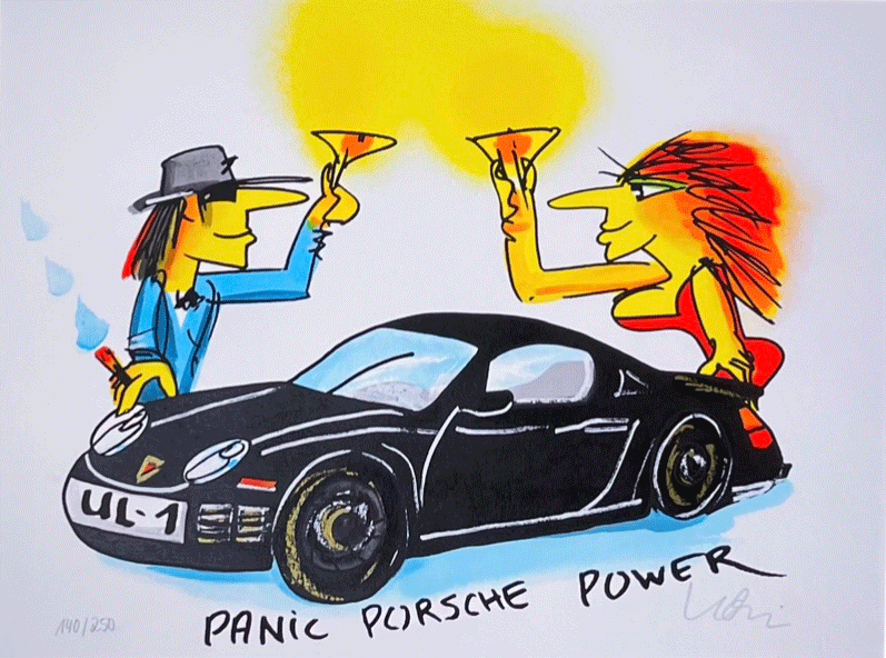 Udo Lindenberg "Panic Porsche Power - black"