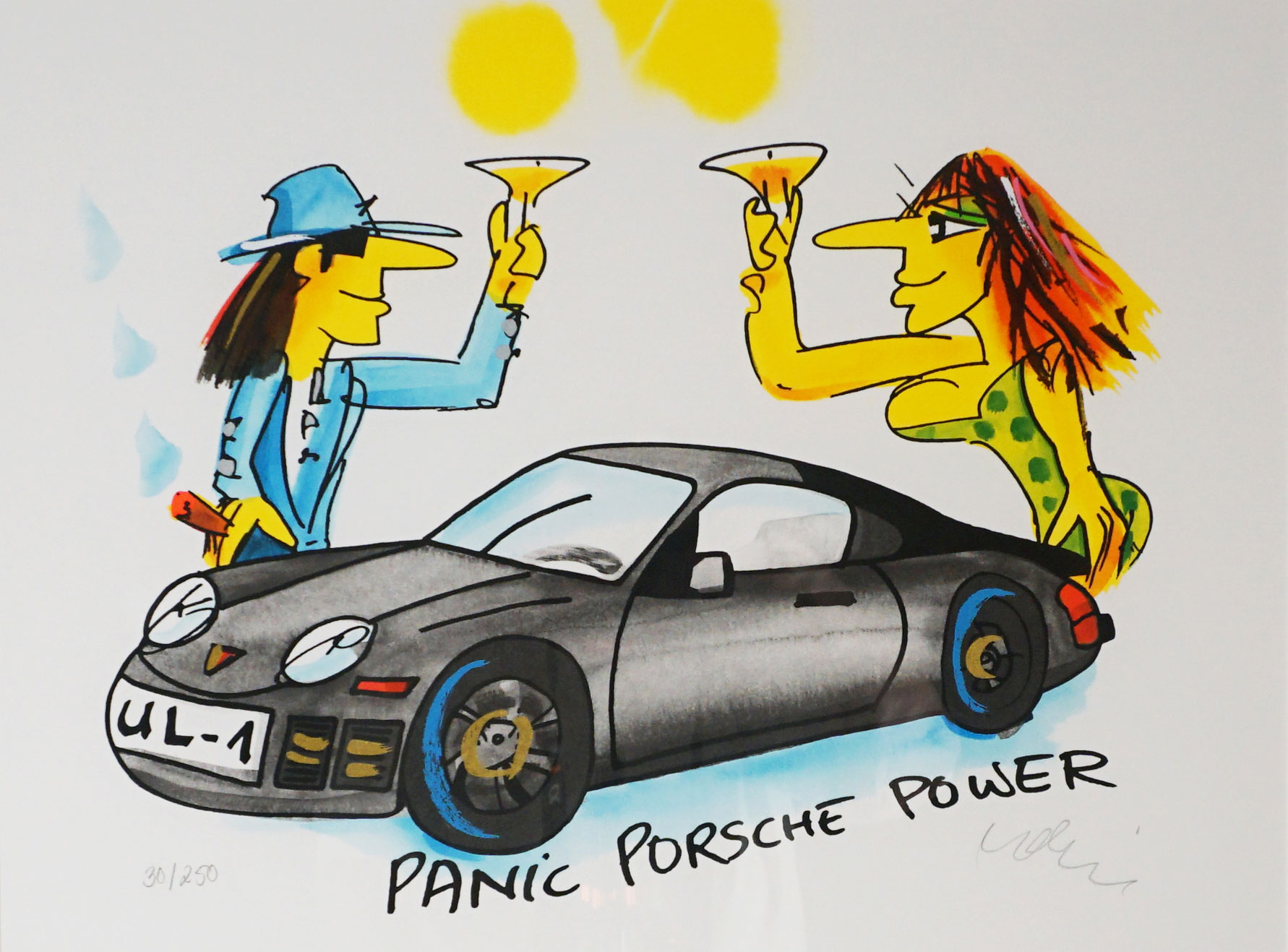 Udo Lindenberg "Panic Porsche Power"