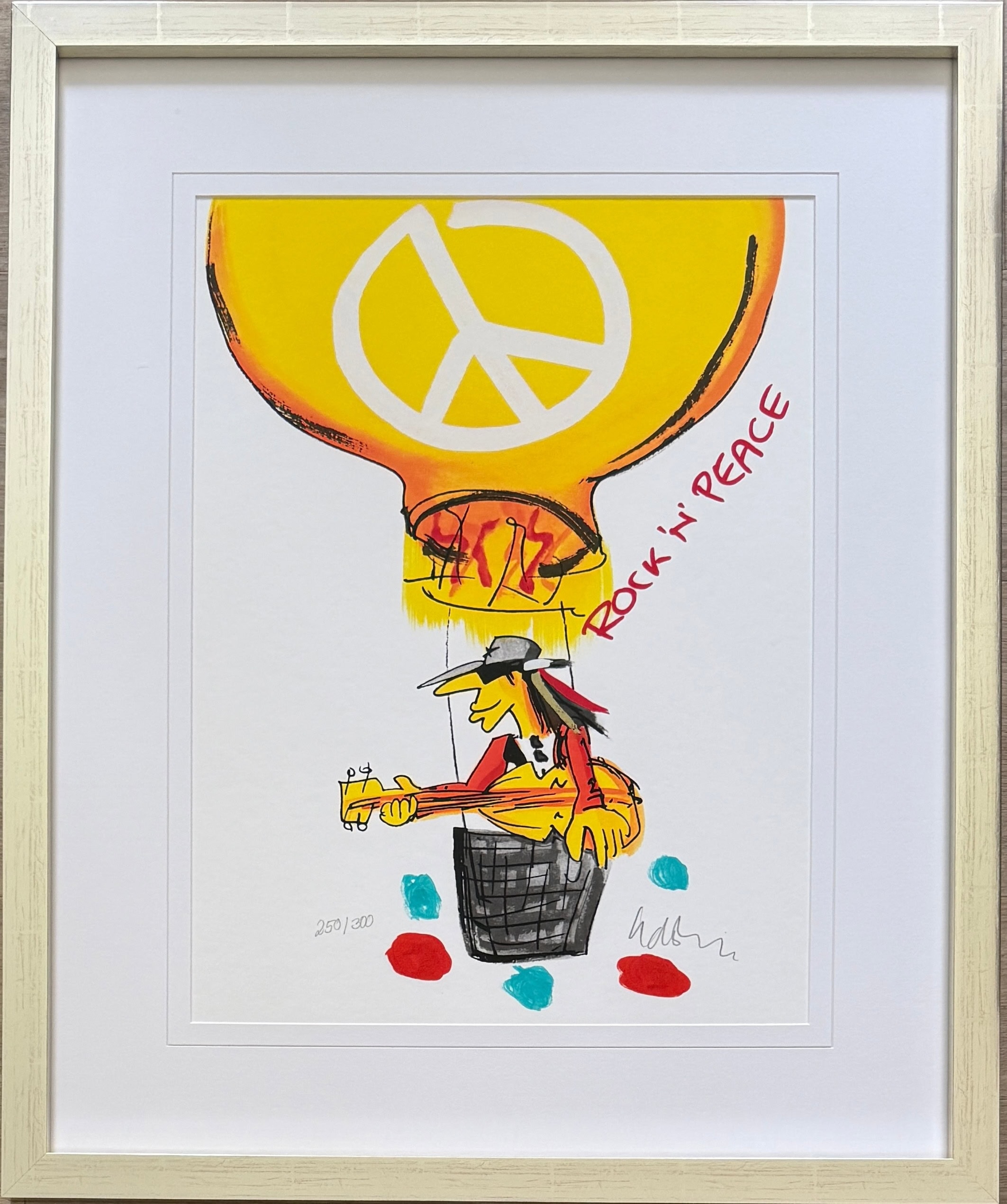 Rock n Peace (Druck mit Unikatscharakter) – Bild 3