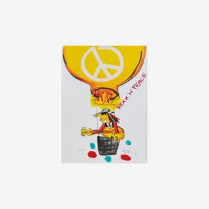 Rock n Peace (Druck mit Unikatscharakter)